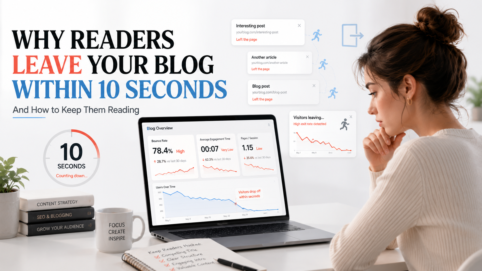 why readers leave your blog